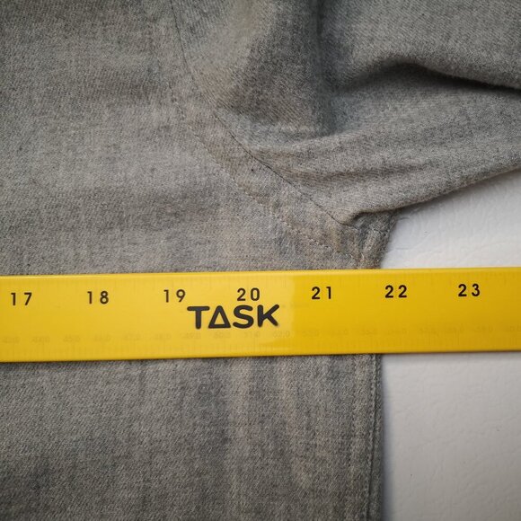 NWT Joe Fresh Men's Size Small Grey Button Front Light Flannel Shirt - Picture 11 of 13